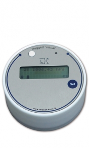 registrador de datos ruggedVisual con pantalla y sensor de presión barométrico integrado.